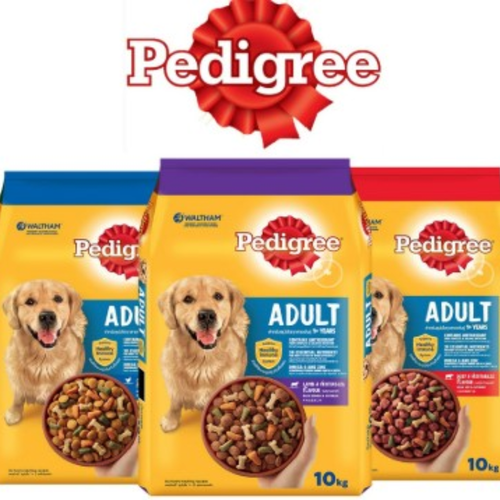  PEDIGREE DOG DRY FOOD 10KG | BEEF | LAMB | CHICKEN