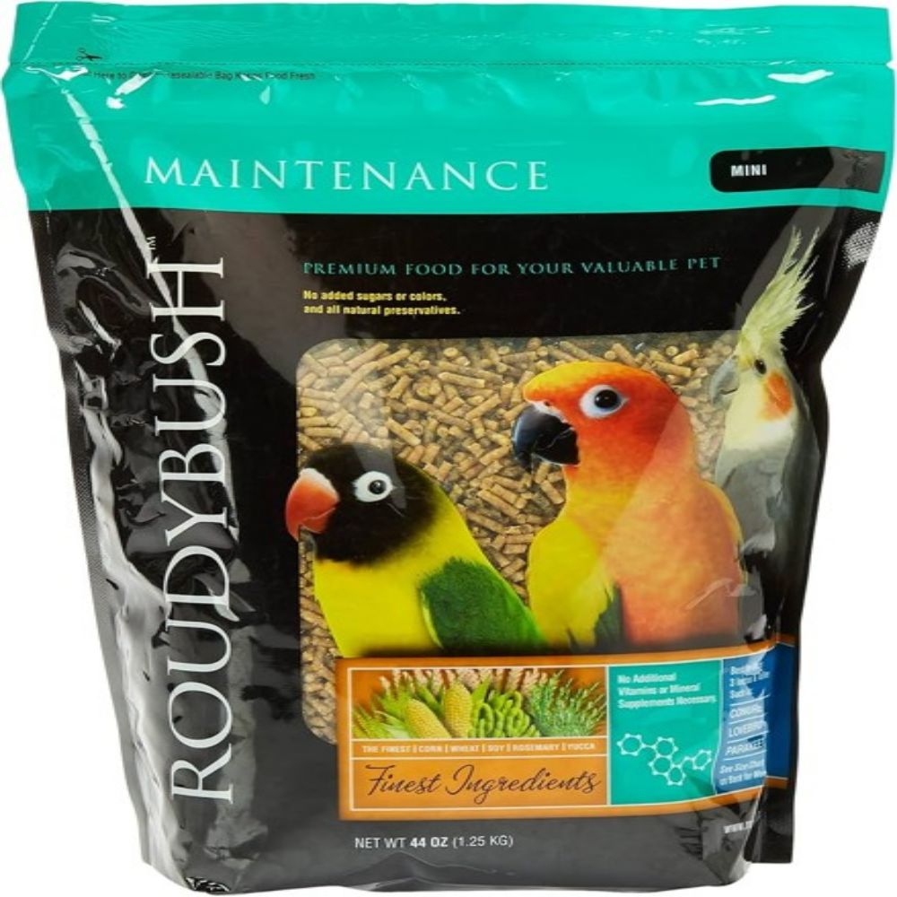  [44oz] Roudybush Daily Maintenance Mini Parrot Bird Food Diet
