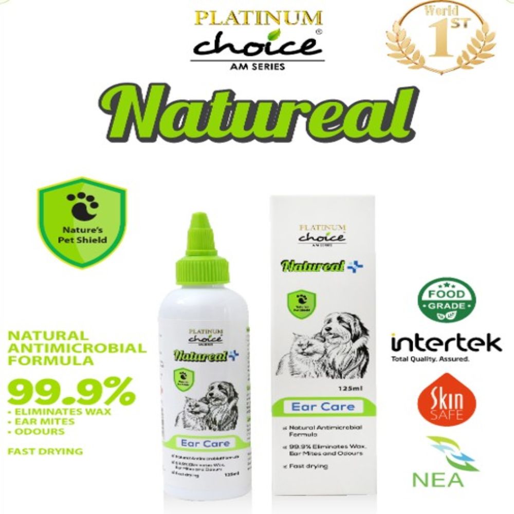  Platinum Choice Natureal Pet Ear Care 125ml